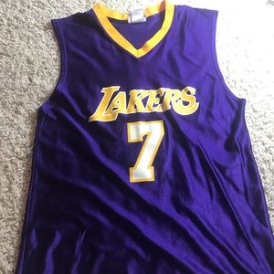 Los Angeles Lakers NBA Lamer Odom Jersey Kids L